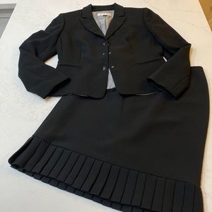 Tahari black suit set